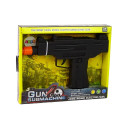 Pistolet Czarny Dla Dzieci Wibracje Dźwięk