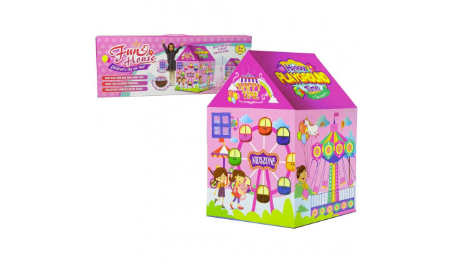 domek telk lastele roosa 123 cm x 82 cm