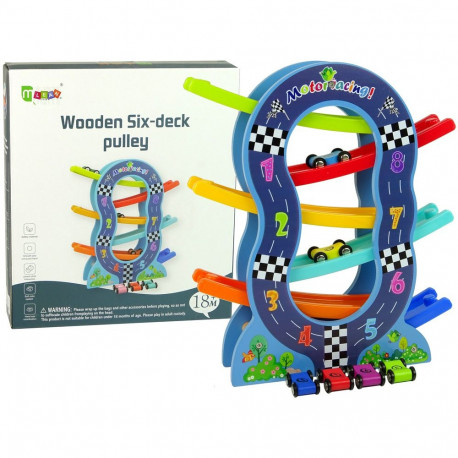 drewnine liumägi 6 taset autodega numbrid