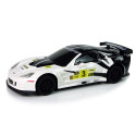 Auto Sportowe Wyścigowe R/C 1:24 Corvette C6.R Biały 2.4 G Światła