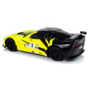 Auto Sportowe R/C 1:24 Corvette Żółte C6.R 2.4 G Światła