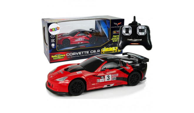 Auto Sportowe R/C 1:24 Corvette C6.R Czerwone 2.4 G Światła