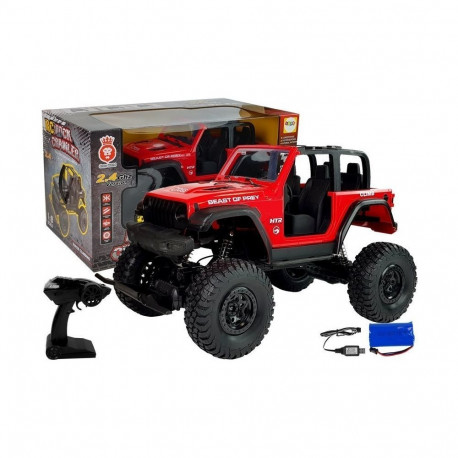 Auto Terenowe Jeep Zdalnie Sterowane 2.4G Czerwone