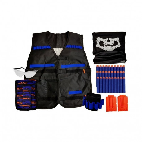 komando komplekt kostüüm lapsele padrunid prillid rätik vest