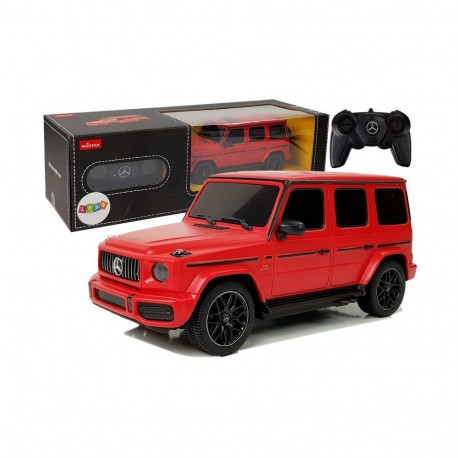 Mercedes AMG raadiojuhitav auto G63 1:24, punane