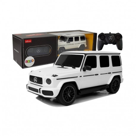 Mercedes AMG kaugjuhitav auto G63 1:24, valge