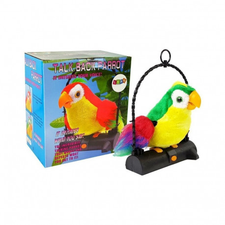 Papuga Pleciuga Ptaszek kordab sõnu roheline