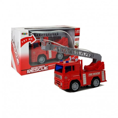 tuletõrjeauto redeliga patareidega veega 1:20