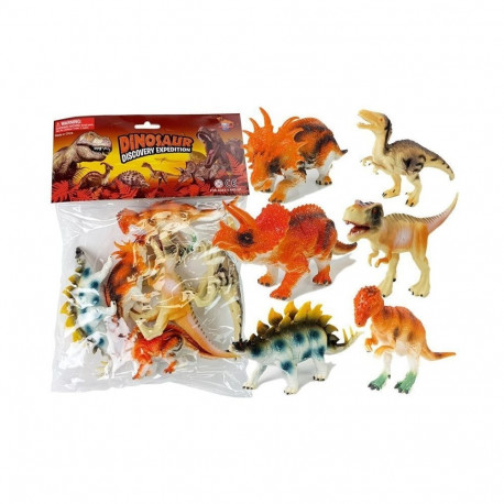Zestaw Figurki Dinozaurów 10 cm 6 sztuk