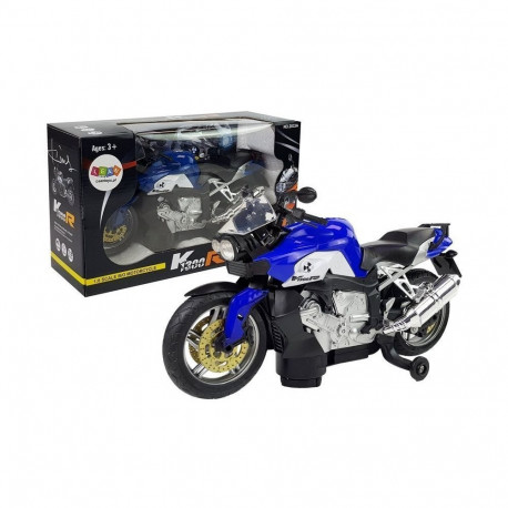 mootorratas akutoitega sinine