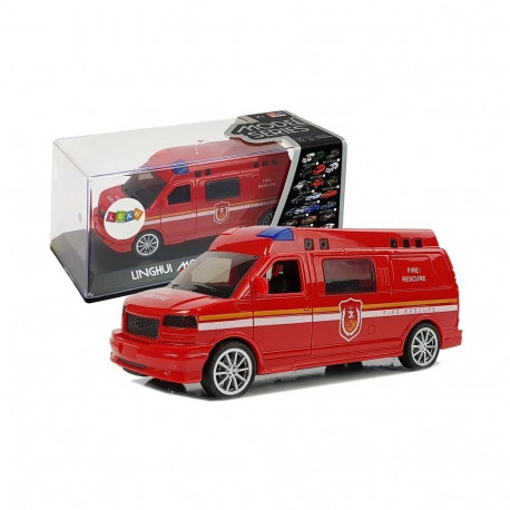 auto tuletõrjeauto vedruga tulede ja heliga