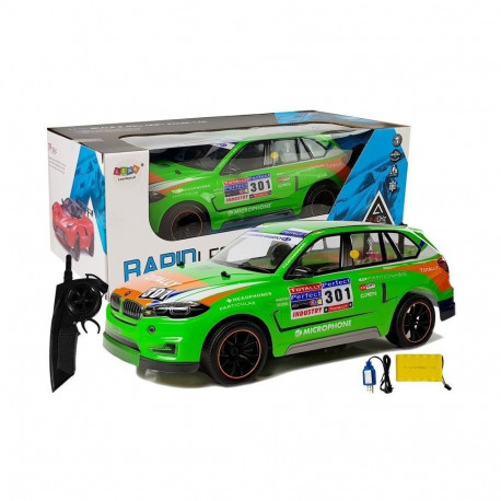Auto Zdalnie Sterowane 1:10 2.4G roheline