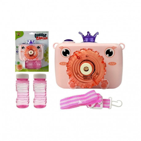 aparaat puhub seebimulle patareidega roosa