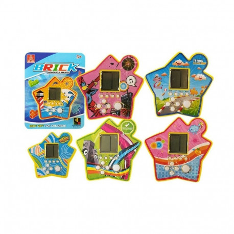 elektrooniline tasku-brick-tetris kollane