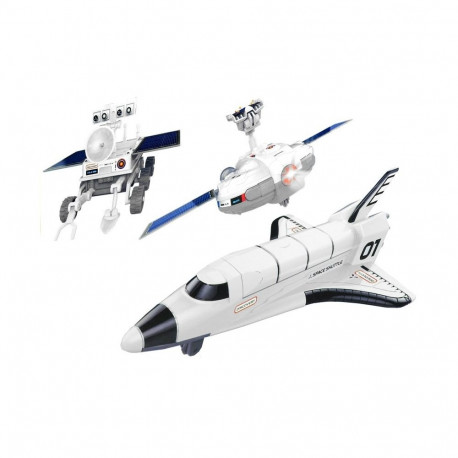 kosmiline päikesepaneeliga 3-ühes DIY komplekt