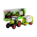 Traktor z Prasą Rolującą Do Belowania Gra 37,5 cm