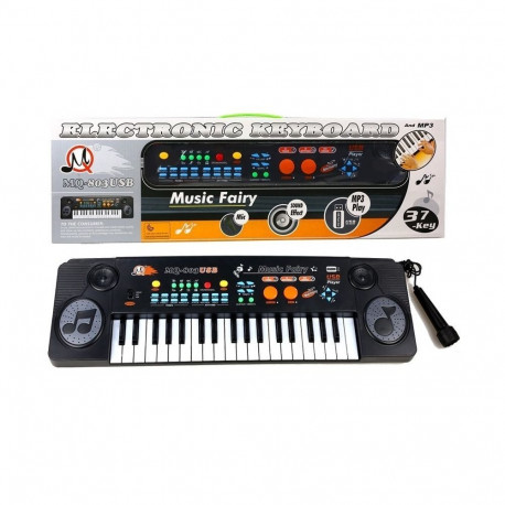 Keyboard Organy z Mikrofonem 37 Klawiszy USB