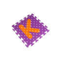 Puzzle Piankowe Kolorowe Alfabet i Cyferki 36 elementów