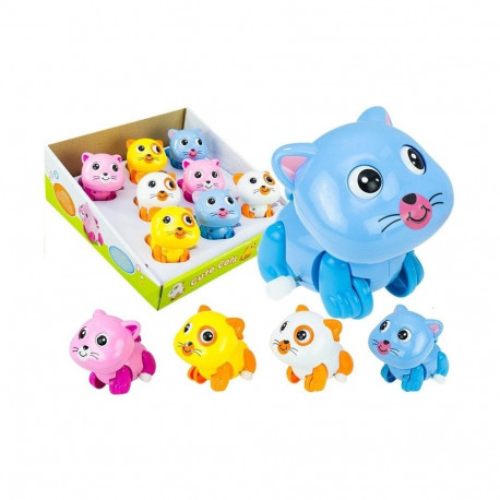 Zwierzątka Nakręcane Kotki Chodzą Ruszają Ogonem