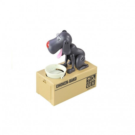 skarbonka koer, kes sööb münte, grafiit