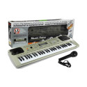 Keyboard MQ807 Organy Pianinko + Mikrofon USB