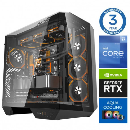 INTOP AQUA i7-14700F 16GB DDR5 1TB SSD M.2 NVME RTX5070 12GB no-OS