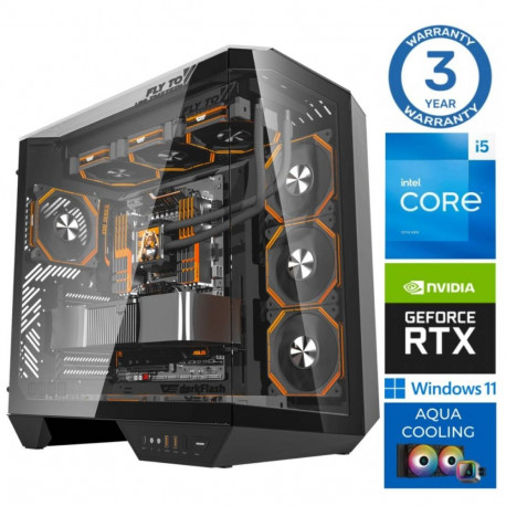 INTOP AQUA i5-14400F 16GB DDR5 1TB SSD M.2 NVME RTX5070Ti 16GB
 WIN11