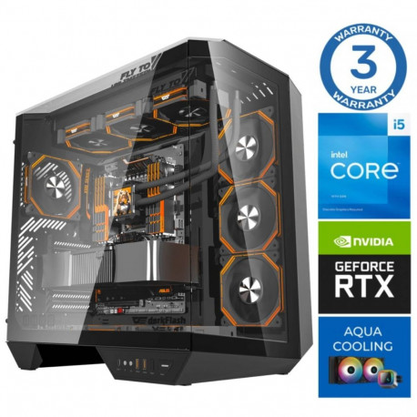 INTOP AQUA i5-14400F 64GB DDR5 1TB SSD M.2 NVME RTX5070Ti 16GB
 no-OS