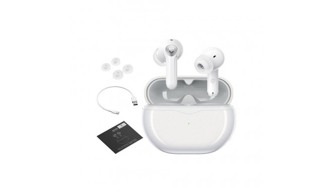 Soundpeats Air 4 Pro  ANC Biale