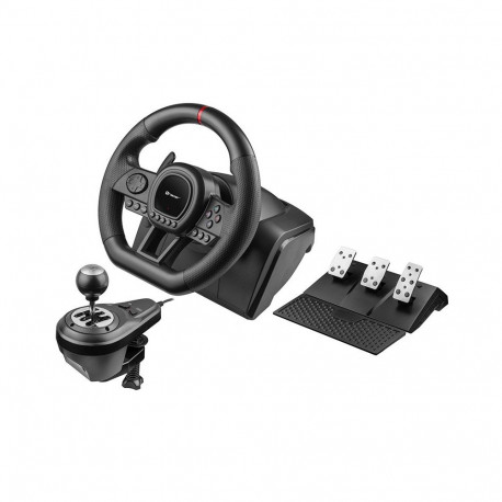 Steering Wheel SimRacer Manual Gearbox 6in1 (PC/PS4/PS3/Xone/X360/SWITCH)