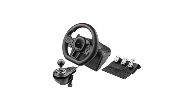 Steering Wheel SimRacer Manual Gearbox 6in1 (PC/PS4/PS3/Xone/X360/SWITCH)