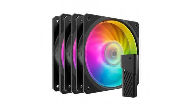 Cooling Fan Set - Cooler Master Mobius 120P ARGB 3-Pack Black