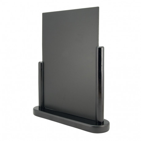 Lauatahvel SECURIT Elegant Large, must,K-32,3x27x7,1cm/ niiskuskindel puidust alus
