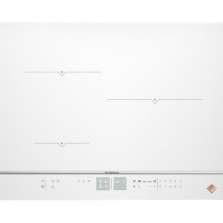 Built-in induction hob, white