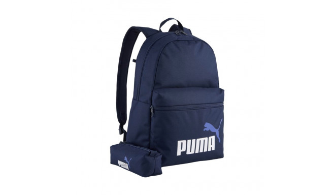 Plecak Puma Phase Set + piórnik granatowy 91191 03