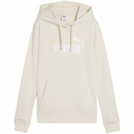 Bluza damska Puma ESS No.1 Logo Hoodie kremowa 682391 87  L