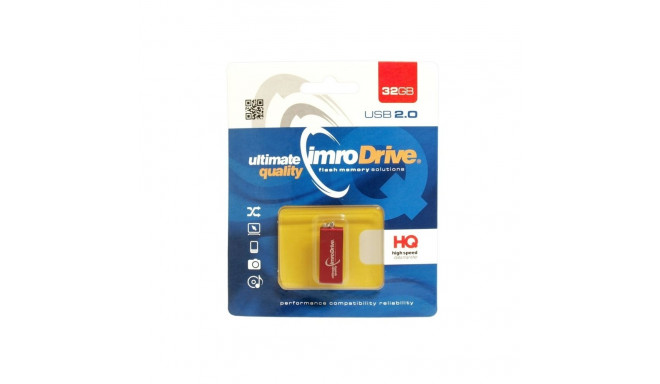 Imro mälupulk 32GB USB 2.0, punane