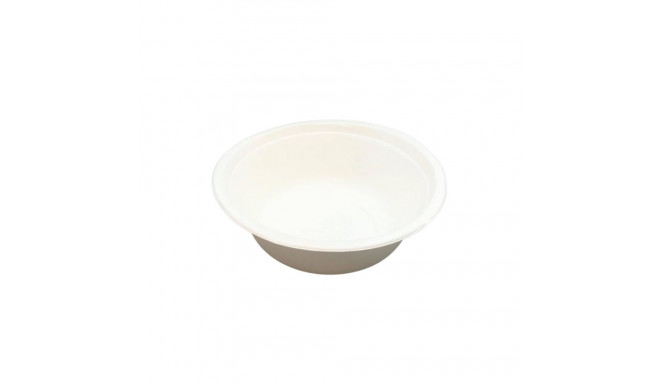 Soup bowl sugarcane 500ml 50pcs in a pack biodegradable