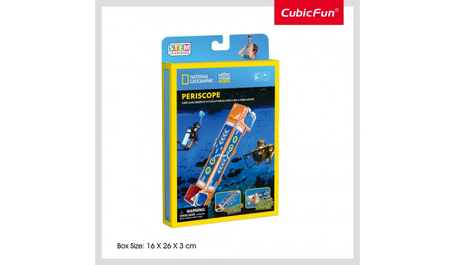 CUBIC FUN National Geographic 3D pusle Periskoop