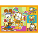 TREFL GARFIELD Puslede komplekt 4 in 1