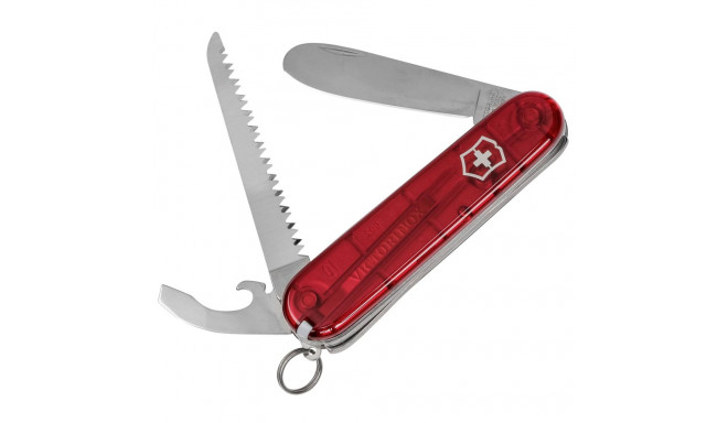 Victorinox MY FIRST VICTORINOX punane läbipaistev
