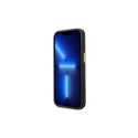 Guess GUHMP14LSAPSTK iPhone 14 Pro 6.1" black/black hardcase Peony Logo Plate MagSafe
