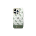 Guess GUHCP14XHG4MHA iPhone 14 Pro Max 6,7" khaki hardcase 4G Pattern Script
