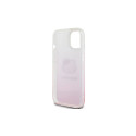 Hello Kitty IML Gradient Electrop Kitty Head case for iPhone 15 - pink