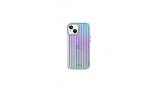 Uniq Coehl Linear case for iPhone 14 Plus - pink and blue
