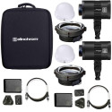 Elinchrom LED 100 C LED Light Dual Kit with Charger