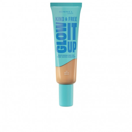 RIMMEL LONDON KIND & FREE GLOW IT UP base líquida #160-Vanilla 30 ml
