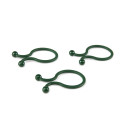Plant tie clips TWIST LOCK 23 mm
