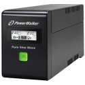 UPS POWERWALKER VI 600 SW FR LINE-INTERACTIVE 600VA 2X FRENCH OUTLETS USB-B LCD PURE SINE WAVE