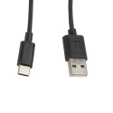 USB-C(M)->USB-A(M) 2.0 CABLE 1M BLACK LANBERG